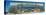 Panoramic of Delta Center building, Salt Lake City, UT-null-Premier Image Canvas