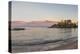 Panoramic of the Marquette Harbor Lighthouse on Lake Superior in Marquette, Michigan USA-Chuck Haney-Premier Image Canvas