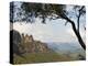 Panoramic Photo of the Three Sisters, Blue Mountains, Katoomba, New South Wales, Australia, Pacific-Matthew Williams-Ellis-Premier Image Canvas