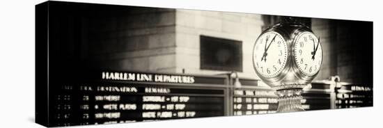 Panoramic View - Grand Central Terminal's Four-Sided Seth Thomas Clock - Manhattan - New York-Philippe Hugonnard-Premier Image Canvas