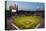 Panoramic view of 29,183 baseball fans at Citizens Bank Park, Philadelphia, PA, who are watching...-null-Premier Image Canvas
