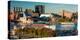 Panoramic view of Baltimore Inner Harbour, Maryland - shot from Federal Park Hill-null-Premier Image Canvas