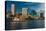 Panoramic view of Baltimore Inner Harbour, Maryland-null-Premier Image Canvas