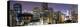 Panoramic View of Bangkok at Night from Rembrandt Hotel and Towers-Lee Frost-Premier Image Canvas