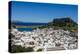 Panoramic View of Beautiful Lindos Village with its Castle (Acropolis)-Michael Runkel-Premier Image Canvas