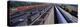Panoramic View of Freight Cars at Union Pacific's Bailey Railroad Yards-null-Stretched Canvas