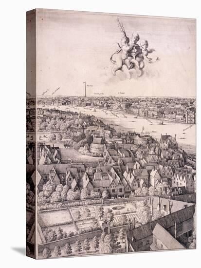Panoramic View of London, C1670-Wenceslaus Hollar-Premier Image Canvas