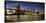 Panoramic view of Lower Manhattan at dusk, NYC-Michel Setboun-Stretched Canvas