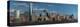 Panoramic View of New York City Skyline on Water Featuring One World Trade Center (1Wtc)-null-Stretched Canvas