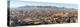 Panoramic View of Skyline and Downtown of El Paso Texas Looking Toward Juarez, Mexico-null-Stretched Canvas