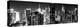 Panoramic View of Skyscrapers of Times Square and 42nd Street at Night-Philippe Hugonnard-Premier Image Canvas