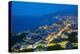 Panoramic View of Sorrento at Night, Sorrento, Amalfi Coast, UNESCO World Heritage Site, Campania-Frank Fell-Premier Image Canvas