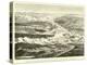 Panoramic View of the Andes Between the Upper Lake of Titicaca and the Lower Lake of Parihuanacocha-Édouard Riou-Premier Image Canvas