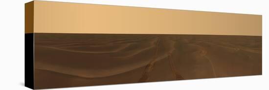 Panoramic View of the Plains of Meridiani on the Planet Mars-Stocktrek Images-Premier Image Canvas