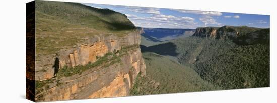 Panoramic View of Valley, Blue Mountains National Park, Australia-null-Premier Image Canvas