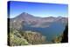 Panoramic View over the Lake Inside the Crater of Rinjani, Lombok, Indonesia-Mark Taylor-Premier Image Canvas