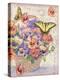 Pansies Folio-Julie Paton-Stretched Canvas