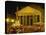 Pantheon Illuminated at Night in Rome, Lazio, Italy, Europe-Rainford Roy-Premier Image Canvas