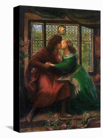 Paolo and Francesca Da Rimini, 1867-Dante Gabriel Rossetti-Premier Image Canvas