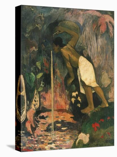 Papa Moe, L'Eau Myst?euse, Mysterious Water, 1893-Paul Gauguin-Premier Image Canvas