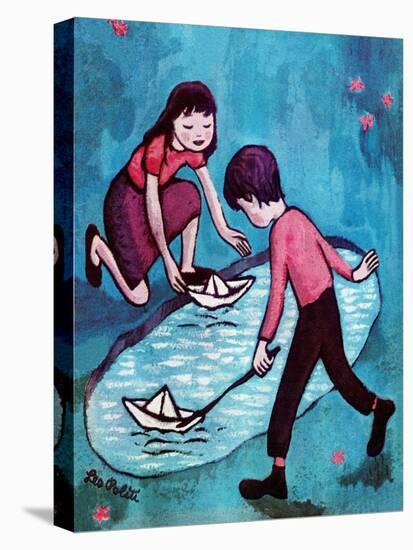 Paper Boats - Jack & Jill-Leo Politi-Premier Image Canvas