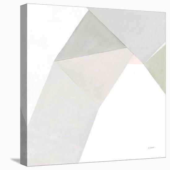 Paper Work I Neutral-Mike Schick-Stretched Canvas