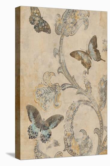 Papillion Decoratif I-Deborah Devellier-Stretched Canvas