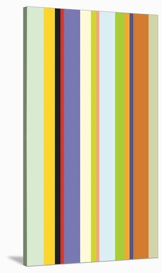 Paprika Stripe-Dan Bleier-Stretched Canvas