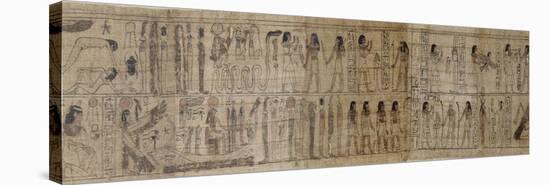Papyrus mythologique de Serimen-null-Premier Image Canvas