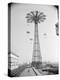 Parachute Ride at Coney Island-null-Premier Image Canvas