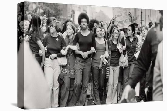 Parade Down Fifth Avenue on the 50th Anniversary of the Passage of the 19th Amendment-John Olson-Premier Image Canvas