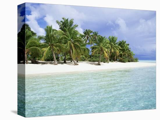 Paradise Beach, One Foot Island, Aitutaki, Cook Islands, South Pacific Islands-D H Webster-Premier Image Canvas