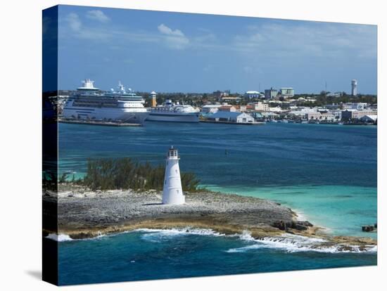 Paradise Island Lighthouse, Nassau Harbour, New Providence Island, Bahamas, West Indies-Richard Cummins-Premier Image Canvas