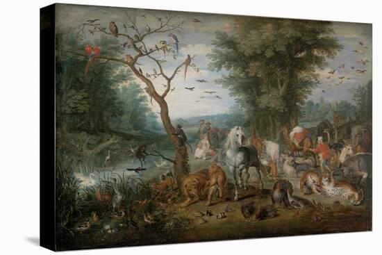 Paradise Landscape with Animals - Peinture De Jan Brueghel the Younger (1601-1678) - 1613-1615 - Oi-Jan the Younger Brueghel-Premier Image Canvas