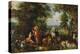 Paradise (Oil on Wood)-Jan the Elder Brueghel-Premier Image Canvas