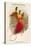 Paradisea Sanguinea - Red Bird of Paradise-John Gould-Stretched Canvas