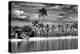 Paradisiacal Beach overlooking Downtown Miami - Florida-Philippe Hugonnard-Premier Image Canvas