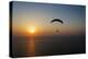 Paramotor Flying at Sunset, Aegean Sea, Western Turkey-Ali Kabas-Premier Image Canvas