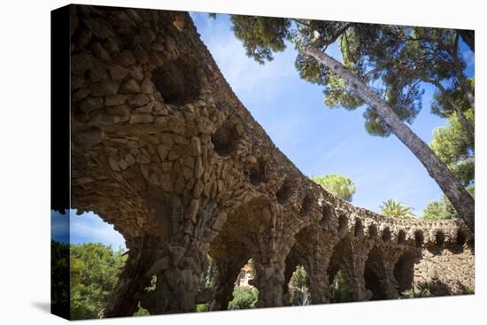 Parc Guell, UNESCO World Heritage Site, Barcelona, Catalonia, Spain, Europe-Charlie Harding-Premier Image Canvas