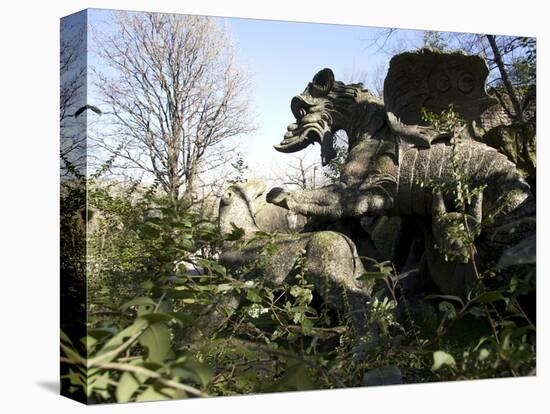 Parco Dei Monstri (Garden of the Monsters), Sacro Bosco, Bomarzo Gardens, Viterbo, Lazio, Italy-Oliviero Olivieri-Premier Image Canvas