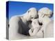 Parent and Child, Stone Sculpture By Emanuel Vigeland, Vigeland Park, Oslo, Norway, Scandinavia-Christian Kober-Premier Image Canvas