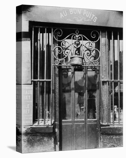 Paris, 1901 - Au bon puits, rue Michel Le Conte-Eugene Atget-Stretched Canvas