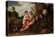 Paris and Oenone, 1619 (Oil on Panel)-Pieter Lastman-Premier Image Canvas