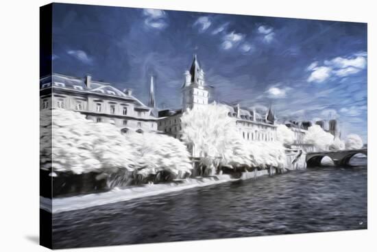 Paris Architecture - In the Style of Oil Painting-Philippe Hugonnard-Premier Image Canvas