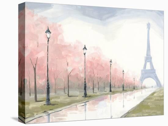 Paris au Printemps I-Jacob Green-Stretched Canvas