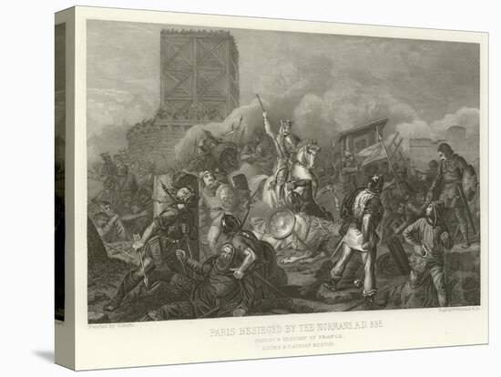 Paris Besieged by the Normans, Ad 885-Alphonse Marie de Neuville-Premier Image Canvas