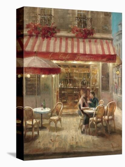 Paris Cafe II Crop-Danhui Nai-Stretched Canvas