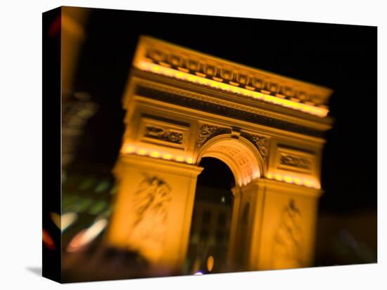 Paris Casino, Arc d' Triomphe, Las Vegas, Nevada, USA-Walter Bibikow-Premier Image Canvas