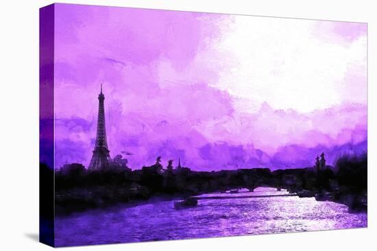 Paris Eiffel Pink Sunset-Philippe Hugonnard-Premier Image Canvas