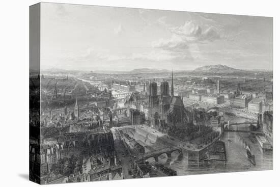 Paris en 1860-Edouard Willmann-Premier Image Canvas